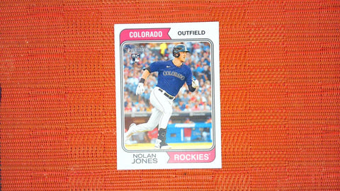 2023 Topps Heritage #164 Nolan Jones