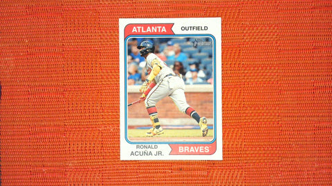 2023 Topps Heritage #183 Ronald Acuña Jr.