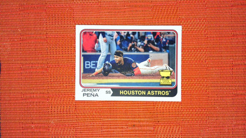 2023 Topps Heritage #285 Jeremy Peña