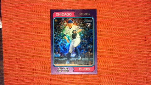 2023 Topps Heritage #92 Caleb Kilian Chrome Purple Refractor