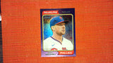2023 Topps Heritage #409 Rhys Hoskins Chrome Purple Refractor