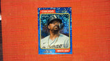 2023 Topps Heritage #70 Eloy Jiménez Chrome Blue Sparkle Refractor
