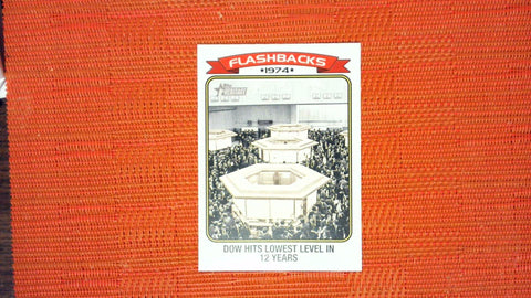 2023 Topps Heritage #NF-6 Dow Jones News Flashbacks