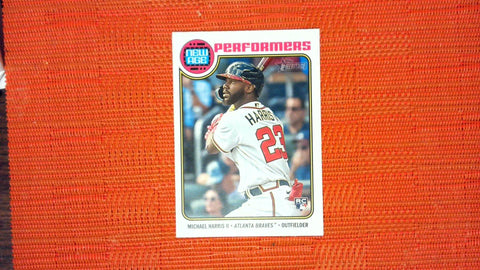2023 Topps Heritage #NA-7 Michael Harris II New Age Performers