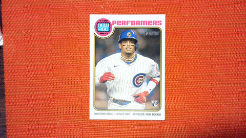 2023 Topps Heritage #NA-6 Christopher Morel New Age Performers