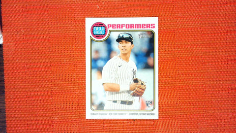2023 Topps Heritage #NA-9 Oswaldo Cabrera New Age Performers