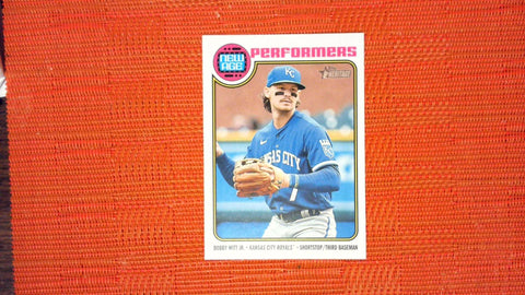 2023 Topps Heritage #NA-16 Bobby Witt Jr. New Age Performers