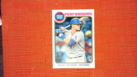 2023 Topps Heritage #NA-17 Josh Jung New Age Performers