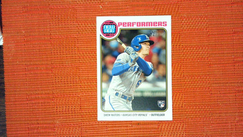 2023 Topps Heritage #NA-18 Drew Waters New Age Performers