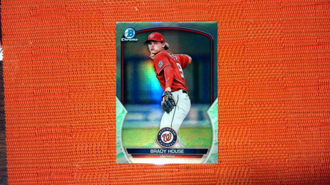 2023 Bowman #BCP-68 Brady House Chrome Prospects Lunar Glow Refractor