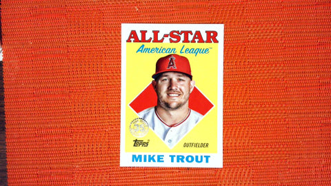 2023 Topps #88AS-2 Mike Trout 1988 Baseball 35th Anniversary All-Stars