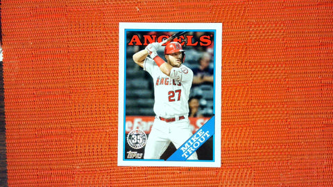 2023 Topps #2T88-27 Mike Trout 1988 Baseball 35th Anniversary (Series Two)
