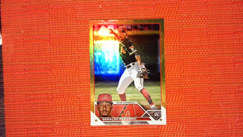 2023 Topps #531 Geraldo Perdomo Gold Foil