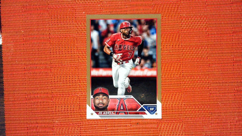 2023 Topps #566 Jo Adell 892/2023 Gold