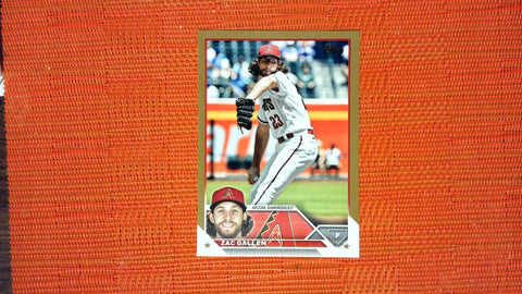 2023 Topps #412 Zac Gallen 1045/2023 Gold