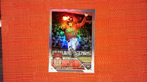 2023 Topps #422 Jake McCarthy Rainbow Foil