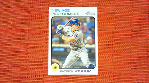 2022 Topps Heritage #NAP-5 Patrick Wisdom New Age Performers