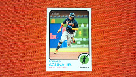 2022 Topps Heritage #223 Ronald Acuña Jr.