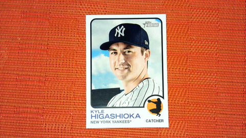 2022 Topps Heritage #431 Kyle Higashioka