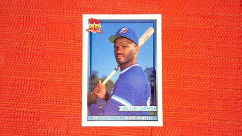 1991 Topps #588 Mark Whiten Glow Back