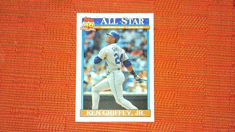 1991 Topps #392 Ken Griffey, Jr. Glow Back