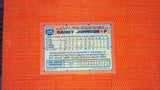 1991 Topps #225 Randy Johnson Glow Back