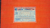 1991 Topps #79 Frank Thomas Glow Back