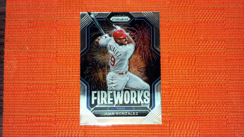 2023 Prizm #F14 Juan Gonzalez Fireworks