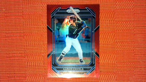 2023 Prizm #14 Aaron Zavala Red Prizms - 53/199
