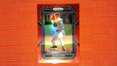 2023 Prizm #248 David Cone Red Prizm - #3/199