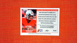 2021 Pro Set Metal #PA-JF1 Justin Fields 23/35 1989 Autographs XRC Mojo Red Prospect