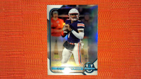 2021 -22 Bowman University #94 Malik Willis Chrome Refractors