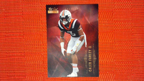 2021 Wild Card Matte #MBC-16 Caleb Farley Red