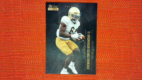 2021 Wild Card Matte #MBC-35 Jeremiah Owusu-Koramoah