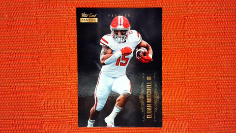 2021 Wild Card Matte #MBC-66 Elijah Mitchell