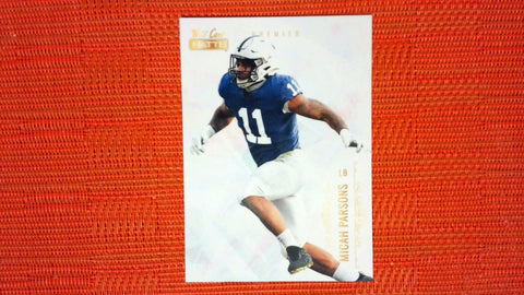 2021 Wild Card Matte White #MBC-18 Micah Parsons