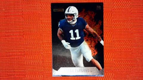 2021 Wild Card Matte #MRHR-18 Micah Parsons Red Hot Rookies Orange Flame