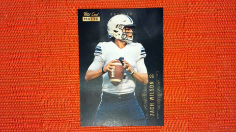 2021 Wild Card Matte #MBC-5 Zach Wilson