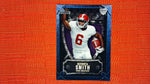 2021 Wild Card Matte #WWB-7 Devonta Smith Blue Border Weekend Warrior Purple Shield