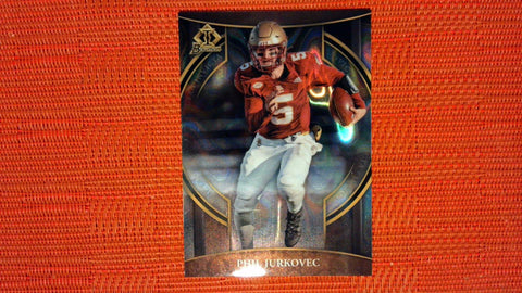 2022 Bowman Chrome University #BI-5 Phil Jurkovec 8/150 Invicta Lava Refractor