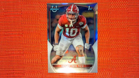 2022 Bowman Chrome University #88 Henry To'o To'o
