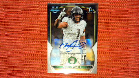 2022 Bowman Chrome University #57 Noah Sewell