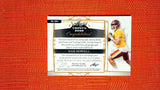 2022 Leaf Trinity #PA-SH1 Sam Howell Player Worn Patch Gold Foil Auto 2/75