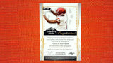 2022 Leaf Trinity #BA-JD3 Jahan Dotson Base Auto Gold Foil 2/75