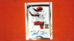 2022 Leaf Trinity #BA-JD3 Jahan Dotson Base Auto Gold Foil 2/75