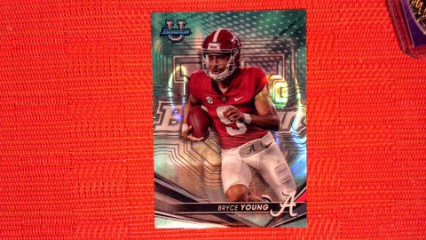 2023 Bowman's Best University #100 Bryce Young 153/199 Aqua Lava