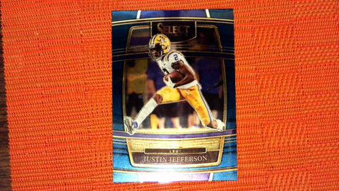 2022 Panini Select Draft Picks #49 Justin Jefferson
