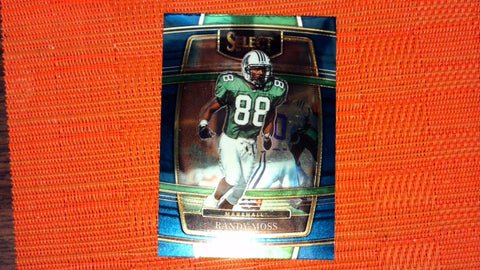 2022 Panini Select Draft Picks #68 Randy Moss Blue