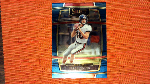 2022 Panini Select Draft Picks #91 Eli Manning Blue