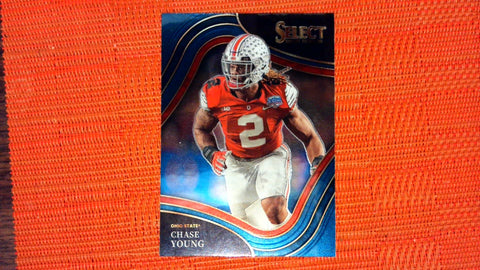 2022 Panini Select Draft Picks #174 Chase Young Blue